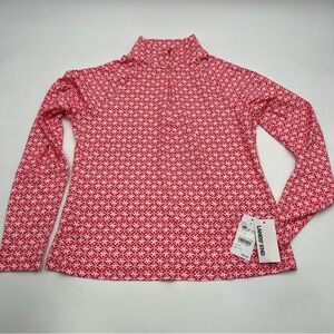 Women’s‎ Lands End SunShade size small Quarter Zip Rash Guard. NWT